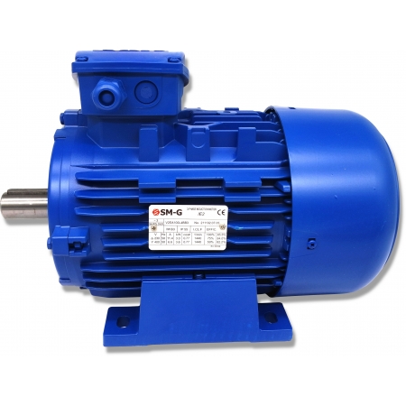 SILNIK ELEKTRYCZNY ŁAPOWY 3kW 400V 1440obr WAŁEK 28mm 3-FAZOWY